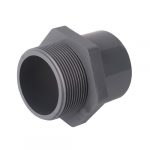 Hexagon Nipples - Plain Spigot (Male BSP) - Vinidex Pty Ltd